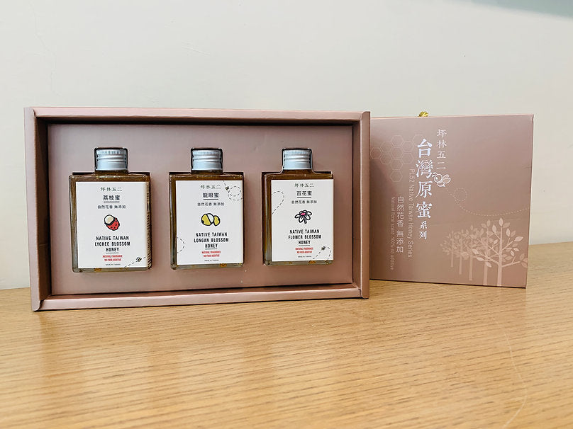 純蜂蜜三瓶禮盒裝